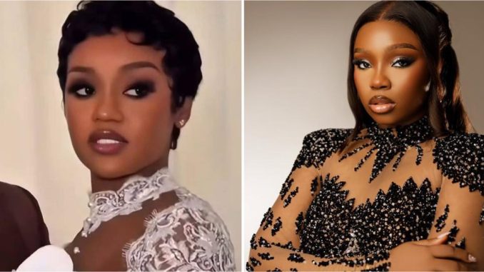 Bambam reacts as Davido's wife, Chioma sends unexpected message to her on birthday